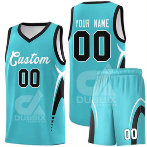 Uniforme de Baloncesto Personalizado para Hombre, Camiseta y Pantalones Cortos de Alta Calidad, Transpirable, para Deportes de Equipo, Nuevo Color Negro, Servicio OEM - Product Image 5