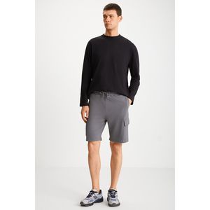 GRIMELANGE LIONEL Men's <b>Cargo</b> Pocket Elasticated Waist Comfort Fit Shorts - Product Image 6