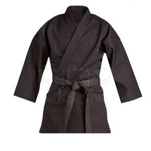 Ropa deportiva OEM de alta calidad al por mayor para Karate y MMA, ropa de artes marciales de algodón y poliéster con logotipo personalizado con función elástica - Product Image 6