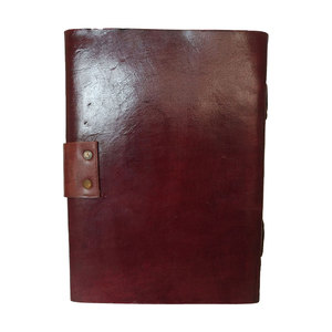 Handmade Leather Chakra <b>Journal</b> | Mystic Embossed Cover | Healing Gemstone Accents | Antique Brass <b>Lock</b> | Mindful Writing Diary - Product Image 2