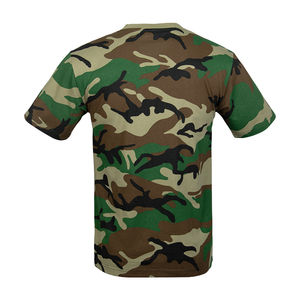 Camisetas azules de media manga para hombre, camisetas informales de camuflaje, camisetas de entrenamiento táctico camufladas personalizadas - Product Image 2