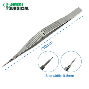 Juego de Instrumentos Quirúrgicos Oftálmicos Vitreo-retinianos Hasni Surgical FH-378, Punzón de Trabeculectomía Manual de Acero Inoxidable, 4 Piezas, CE - Product Image 4