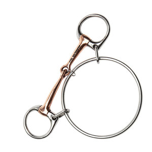 Bocado para Caballo Dexter Bit Premium de Acero Inoxidable, Boquilla de Acero Inoxidable Lisa para Mayor Comodidad, Control y Rendimiento - Product Image 5