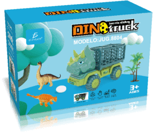 Giocattolo per bambini: Veicolo trasportatore di dinosauri - Product Image 1