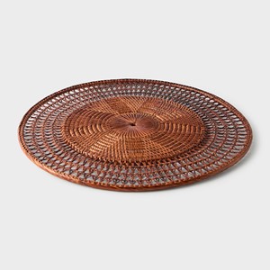 <b>Round</b> Rattan <b>Placemat</b> For Dining Table Styling And Eco-Friendly Home Decor Eco-Friendly Dining Table Decoration - Product Image 6