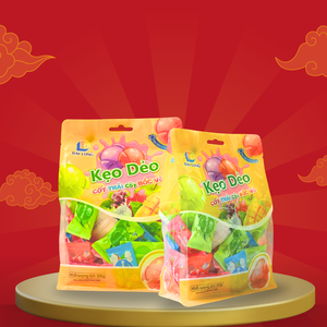 DAI LONG 4D Peeled Marshmallows Chewy Sweet Cube-shaped Gummy <b>Candy</b> Various Fruit Flavors Made Vietnam for Children Packaged - Product Image 5