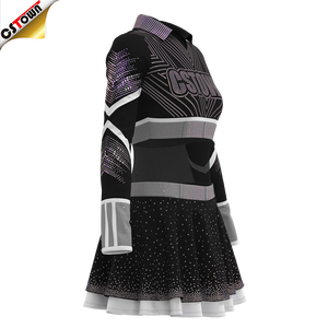 Uniformes de pom-pom girl Offre Spéciale pour femmes <span class=keywords><strong>vêtements</strong></span> de pom-pom girl unis - Product Image 4