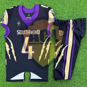 Sportswear Manufacturers <b>American</b> Football Uniform <b>American</b> Football Uniform with Pad Short <b>American</b> Football Team Uniform - Product Image 1