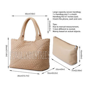 Sac élégant avec deux poignées suspendues pour un usage quotidien Sac à main en cuir véritable personnalisé pour dames - Product Image 3