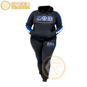 Chándal bordado de lana de algodón Zeta Phi Beta, chándal para mujer, ropa de hermandad, ropa de fraternidad de alta calidad hecha a medida - Product Image 6