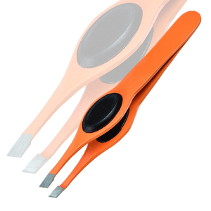 Pince à épiler les sourcils en acier inoxydable de haute qualité | Épilateur de sourcils épiler Extension de cils pince à épiler Logo personnalisé - Product Image 4