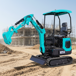 Durable Pro Mini Digger for HT12 Road Construction Driven by 10.2Kw Engine CE & EPA Certified Low Maintenance Cost - Product Image 3