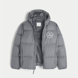 เสื้อแจ็คเก็ตวาร์ซิตี้มีฮู้ดคุณภาพสูงสำหรับผู้ชาย ผลิตจากผ้าเดนิม เหมาะสำหรับฤดูหนาว - Product Image 4