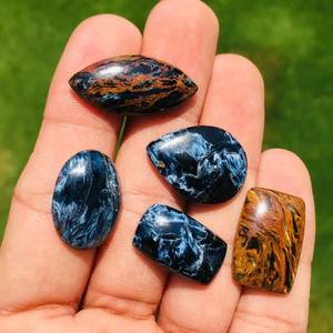 Piedra Natural de Pietersita, Cabujón Liso, Certificado por IGI, Ovalado, Pera, Marquesa, Cojín, Tamaño Libre, Venta al por Mayor, Fabricación de Joyería DIY - Product Image 1