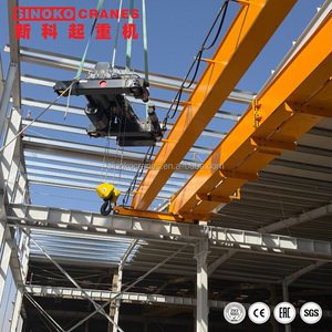 Grúa puente eléctrica de doble viga de 10,5 toneladas con suministro de barras colectoras sin costuras y polipasto de cable - Product Image 4