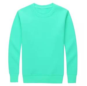 Sweat-shirt unisexe de haute qualité à col rond 2026, personnalisable avec logo, sweat-shirts unis pour hommes, taille XS, tissu d'hiver, fourniture ODM - Product Image 4