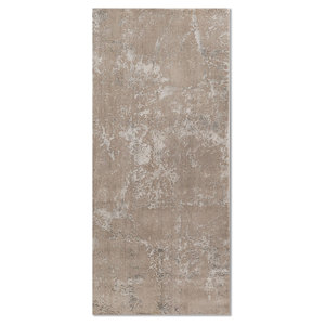 Alfombra Erbe de Lana y Seda de Bambú Anudada a Mano, Gris y Negra, Abstracta, para el Hogar, Pasillo, Forma Rectangular, 10 mm, para Habitación de Adolescentes - Modelo - Product Image 1
