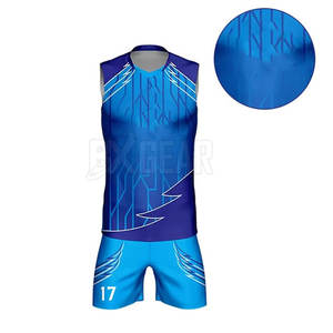 ชุดวอลเล่ย์บอลสั่งทำพร้อมหมายเลขส่วนตัวและการพิมพ์ชื่อในขนาดและสีต่างๆสั่งซื้อจำนวนมาก - Product Image 3