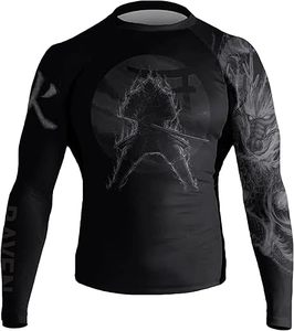 BJJ MMA Rash Guard Entraînement de gymnastique confortable Vêtements de performance athlétique pour les sports de combat Entraînement aux arts martiaux - Product Image 2