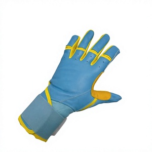 Guantes de béisbol OEM con palma reforzada, guantes deportivos para atletas, equipo deportivo, marca privada, pedidos al por mayor - Product Image 1