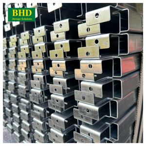 BHD Vietnam Racking Factory Galvanized Support <b>Bar</b> for Upright and Beam US Standard Pallet Racking for Stock Handling - Product Image 2