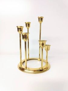 Meilleure vente chaude bougeoir cristal bougeoir nouveau Design support conique en métal pour la décoration de mariage et d'événement 2025 - Product Image 2