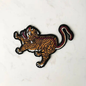 Custom Clothing Embroidery Adhesive Chenille Iron-on Patches Round Smiling <b>Face</b> Glitter Towel Patch for Clothes Hats & Bags - Product Image 5