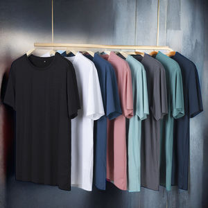 T-shirts formels pour hommes en coton 100% pur de haute qualité, logo personnalisé, multicolores, confortables, séchage rapide, respirants, motif 3D - Product Image 4