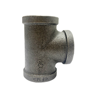 Tuberías de lucha contra incendios Leyon FM UL Sistema de rociadores contra incendios Sistema de protección contra incendios Tubería de hierro dúctil Figttings Camiseta roscada - Product Image 1