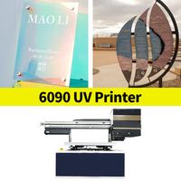 Fabrik-Großhandel UV-Drucker 6090CMYK+W+V Flachbettdrucker, Folien-Ballon Sand-Gold-Medaillen A1UV-Druckmaschine