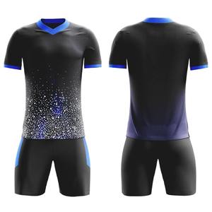 2023 vente en gros maillot de football de haute qualité meilleure conception séchage rapide respirant Sublimation ensemble haut uniforme de football de haute qualité - Product Image 1