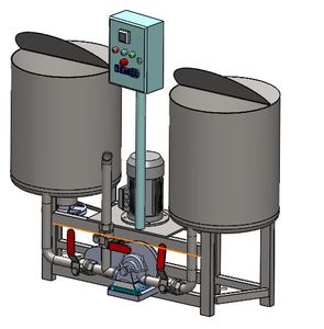 เครื่องทำแป้งเวเฟอร์อุตสาหกรรม DEMSA รุ่น Turbo Mixer  พร้อมตลับลูกปืนสแตนเลส  แบบอัตโนมัติ  กำลังการผลิต 500 กก./ชม.  แรงดันไฟฟ้า 380V  รับประกัน 2 ปี ได้รับมาตรฐาน CE - Product Image 5