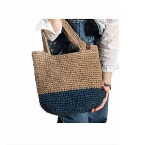 Bolso de hombro de yute marrón hecho a mano de primera calidad, bolso de mano ecológico con parte superior abierta de 14x14 pulgadas con capacidad de 10Kg, hecho en India - Product Image 1