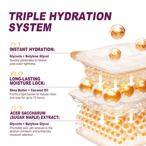 Wholesale Lavender Body <strong>Scrub</strong> Private Label Organic Vegan Whitening Moisturizing Exfoliation Body <strong>Hand</strong> Foot <strong>Scrub</strong> - Product Image 4