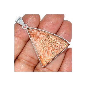 Mejor Precio venta última nueva llegada 925 plata esterlina colgantes finos encantos naranja Scolecite piedra preciosa bisel conjunto colgante joyería - Product Image 5