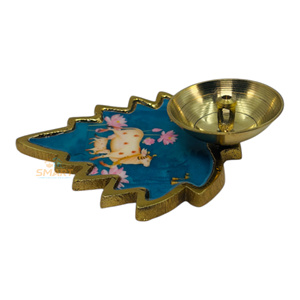 เครื่องใช้บนโต๊ะอาหารสำหรับศาสนาตกแต่งบ้านและงานแต่งงานและเป็นของขวัญพิมพ์ลายทองเหลืองชุบทองที่ทันสมัย - Product Image 5