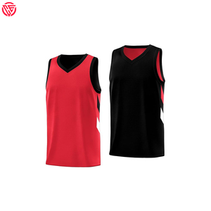 เสื้อเจอร์ซีย์บาสเก็ตบอลเสื้อบาสเก็ตบอลพิมพ์โลโก้ออกแบบได้ตามต้องการ - Product Image 2