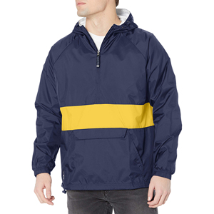 Veste d'hiver XS à col montant et fermeture éclair pour hommes, coupe-vent de basket-ball universitaire avec logo à l'avant, vêtements de rue de haute qualité - Product Image 5