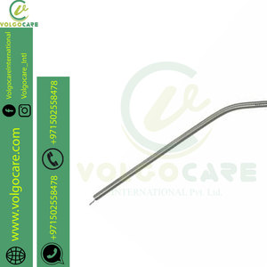 Cánula de succión Frazier y tubo de succión mastoideo en ángulo Punta de succión de 7 pulgadas y 18cm para ENT Neuro General Gynae - Product Image 5