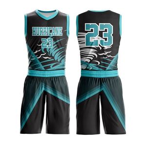 Tenue de basketball personnalisée de qualité supérieure avec impression par sublimation – Ensemble professionnel respirant grande taille – Vente en gros - Product Image 5