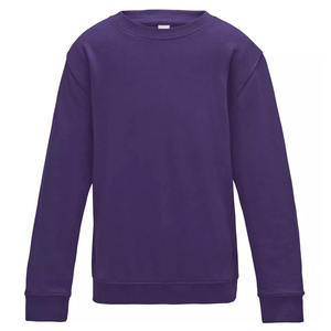 Winter Collection Crew-neck Sweatshirt for Men's 100% Cotton Fleece Custom Embroidery Printing Logo Hot Selling Solid Color - Product Image 4