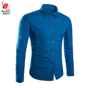 2026 Camisa de trabajo más vendida Ropa informal de oficina Camisa para hombre Poliéster Manga larga - Product Image 2