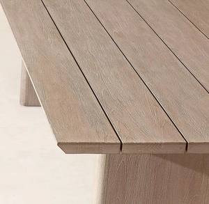 Muebles de exterior de madera de teca maciza superventas impermeable a prueba de Sol para Patio Garden Villa de la fábrica de Foshan - Product Image 5