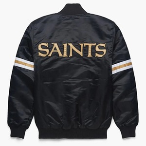 Chaqueta Universitaria Personalizada OEM de Satén, Cuerpo de Satén de Poliéster Liso, Puños de Punto Acanalado, Pedidos al por Mayor Disponibles - Product Image 2