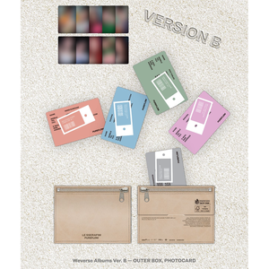 LE SSERAFIM - PUREFLOW อัลบั้มสตูดิโอชุดที่ 2 เวอร์ชั่น Weverse Albums - Product Image 2