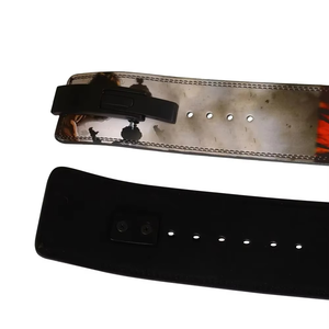 OEM y ODM tendencia personalizada 10mm 13mm PU sublimación Anime cinturón gimnasio levantamiento de pesas palanca hebilla cinturones de levantamiento de pesas - Product Image 5