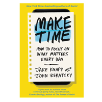 Make Time : Un guide pratique pour se concentrer sur ce qui compte au quotidien (Livre de productivité et de fiction le plus vendu) (Vente en gros)