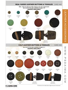 Bouton cuir PSDS - Product Image 6