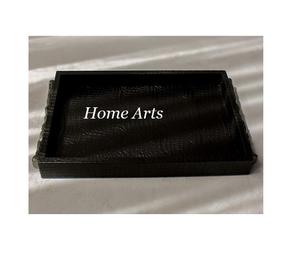 ถาดไม้ใส่ขนมรูปทรงสี่เหลี่ยมพร้อมลายมีนา ขนาดสั่งทำได้ ถาดใส่ช็อกโกแลต ราคาประหยัด - Product Image 4