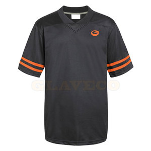 Jersey de Fútbol Americano de Manga Corta, Talla Grande, Transpirable, de la Mejor Calidad y Bajo Precio, Servicio OEM - Product Image 1